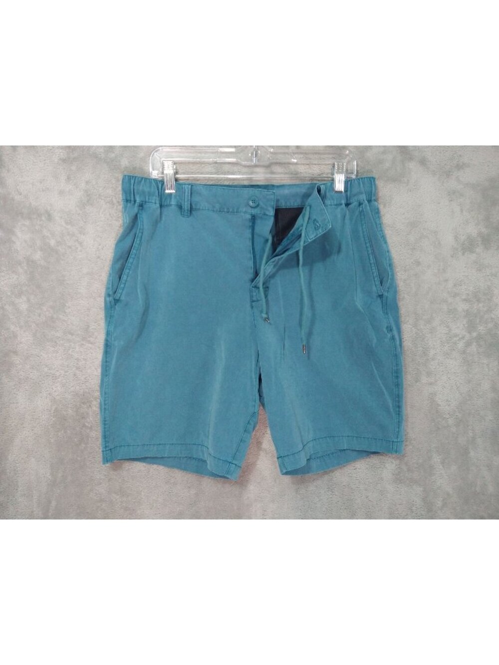 RVCA Shorts Mens 33 Blue All Time Roads 4 Way Stretch Walkshorts Stretch